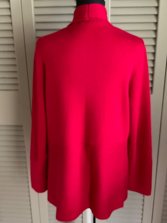 Red Talbots Cardigan Size L - Picture 2 of 5